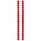 12 Packs: 40 ct. (480 total) Red Faceted Glass Rondelle Beads, 8mm by Bead Landing™